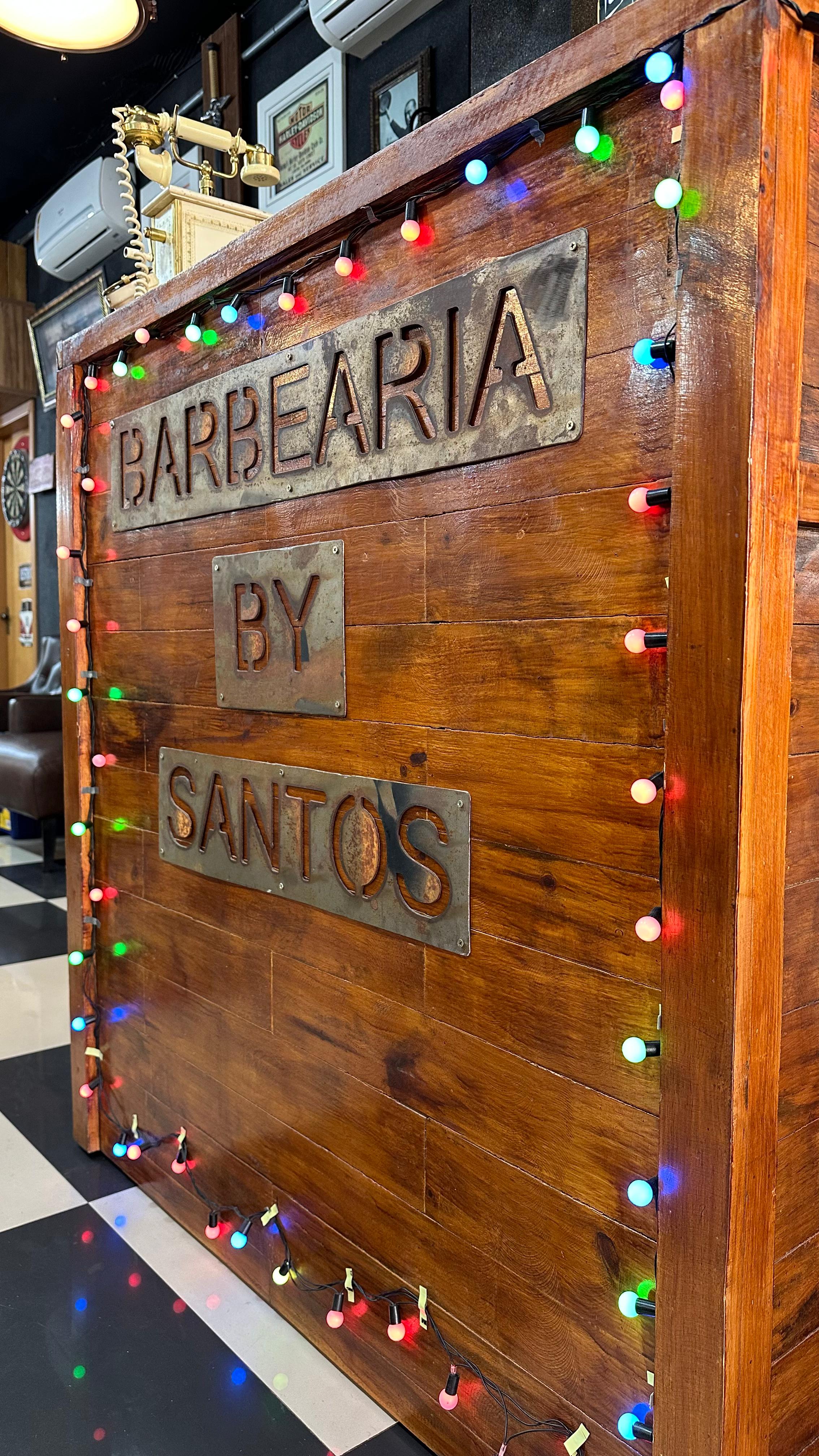 Utensilios de um barbeiro.